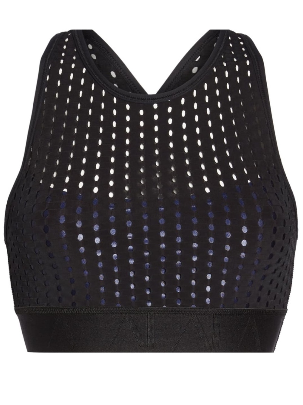 Alala Crossback Perforated Cross Back Sports Bra Size M - Picture 3 of 8